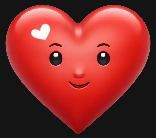 Red Heart Emoji
